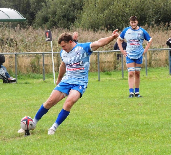 James Griffiths opens the scoring for Seagulls